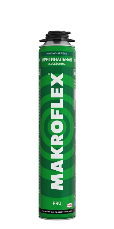 Пена монтажная Makroflex оригинальная ПРО всесезонная 750мл Makroflex Б0048516