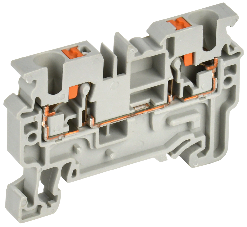 Колодка клеммная CP 4мм2 серая IEK