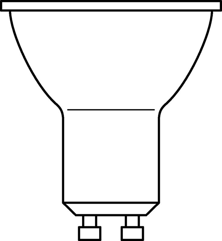 Лампа светодиодная LED Value LVPAR1650 6SW/840 230В GU10 2х5 RU (уп.5шт) OSRAM 4058075584921