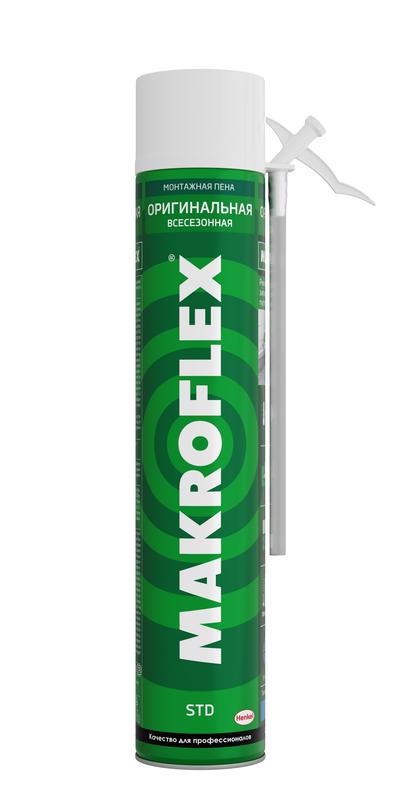 Пена монтажная Makroflex оригинальная СТД всесезонная 750мл Makroflex Б0049529